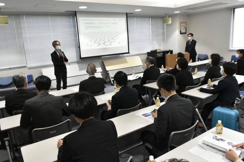 竹田綜合病院様がコマンドセンターを見学されました